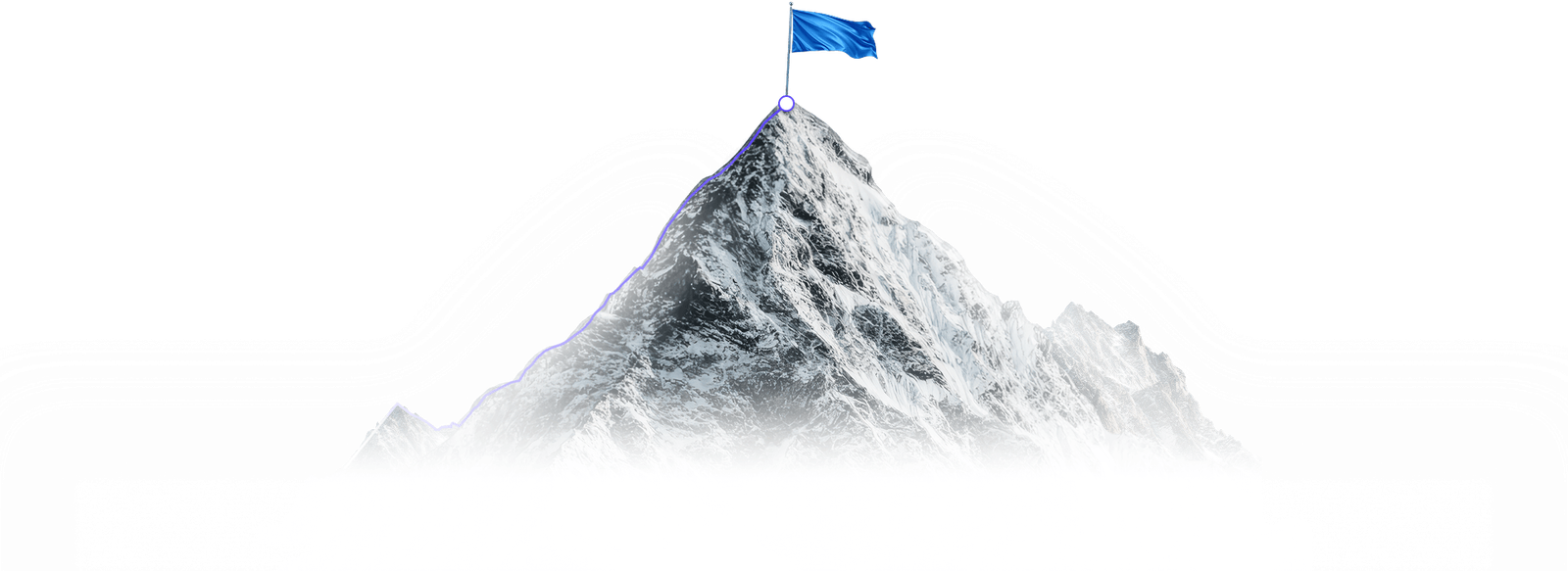 Mountain representing Dodts' mission